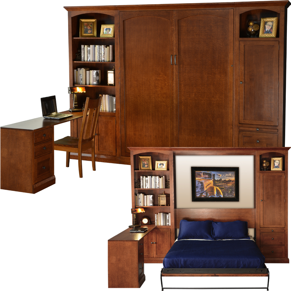 Solid Wood Furniture Pasadena Wall Bed Stuart David